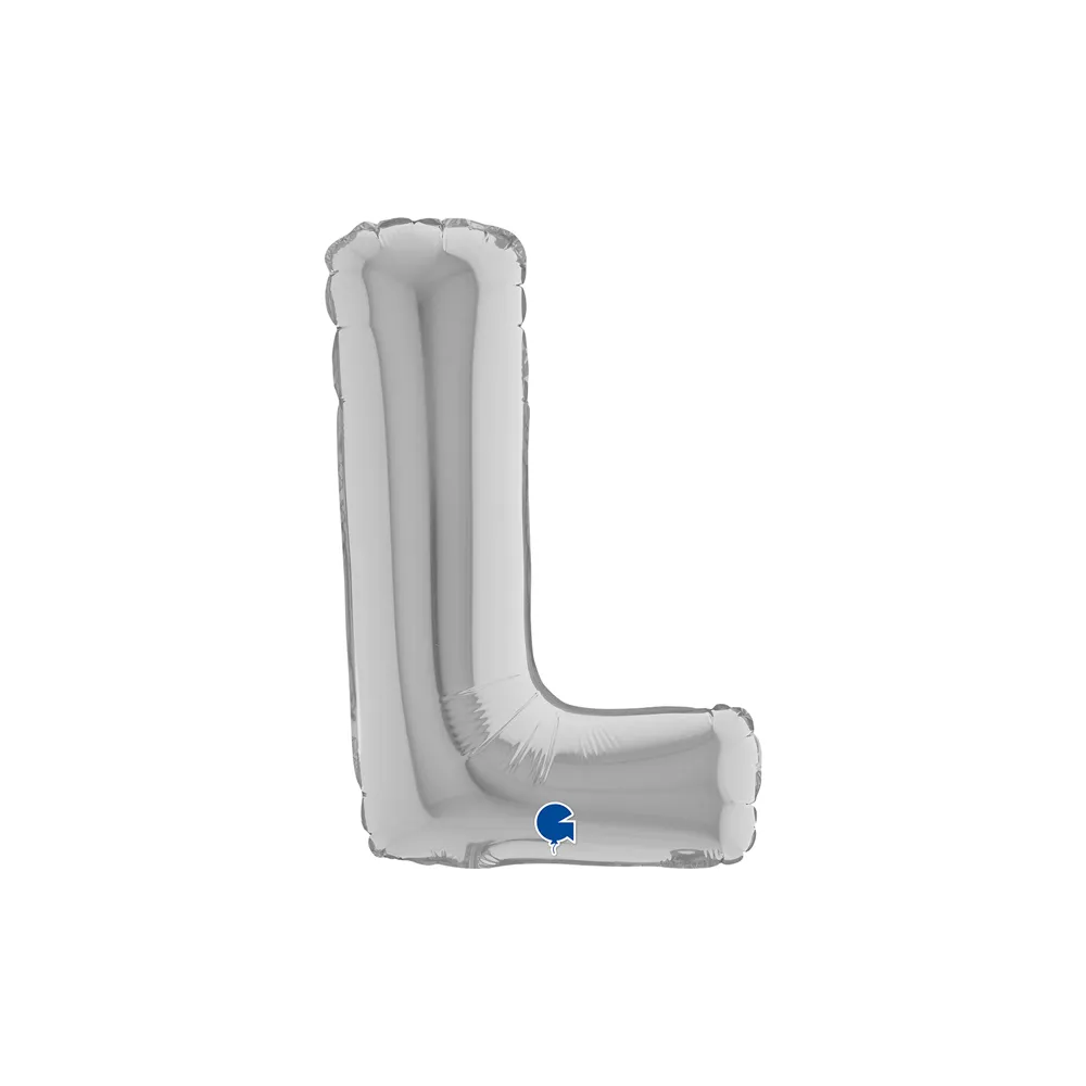 Letter L - Silver - 14 inch - Grabo