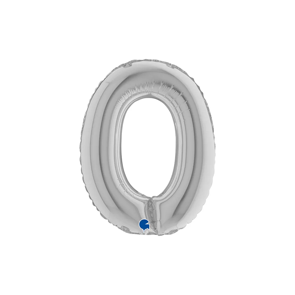 Letter O - Silver - 14 inch - Grabo