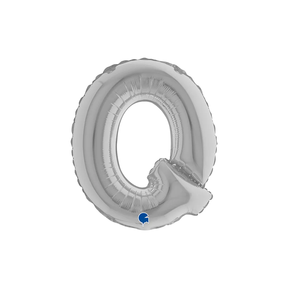 Letter Q - Silver - 14 inch - Grabo