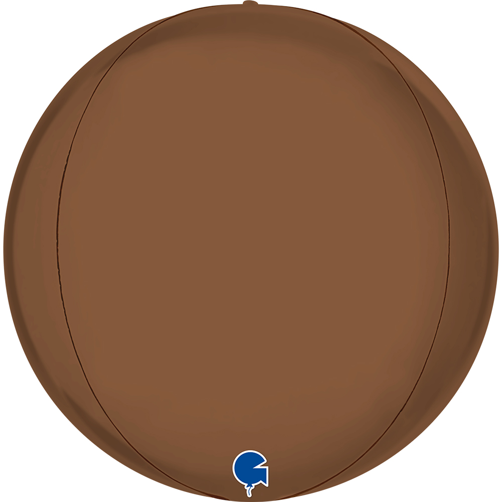 Satin Chocolate - Globe - 15 inch - Grabo