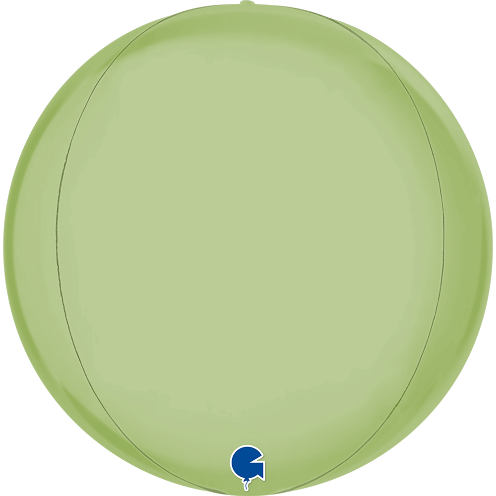 Satin Olive Green - Globe - 15 inch - Grabo