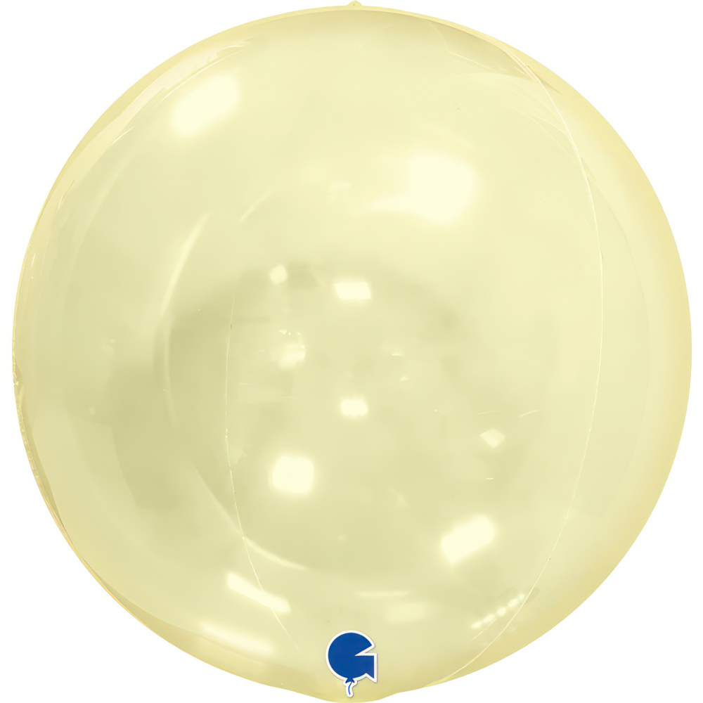 [1574109SVY-P] Transparant Yellow - Globe - 15 inch - Ohne Valve - Grabo