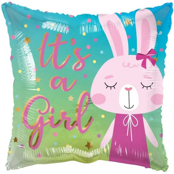 It's a Girl Rabbit - 18 inch - ECO - Kaleidoscope